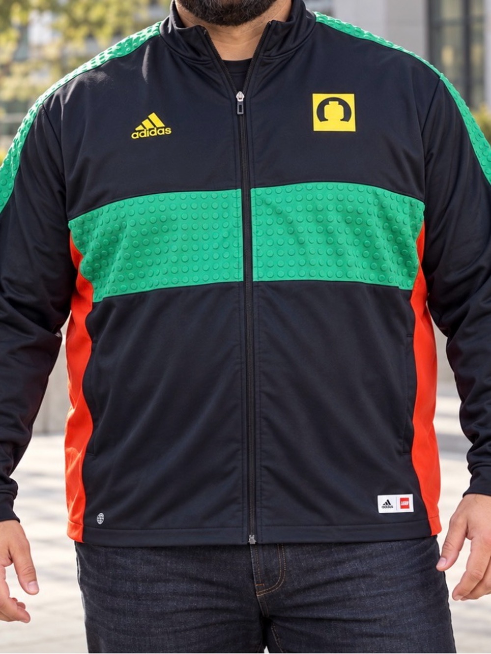 adidas x Lego Aeroready Full-Zip Track Jacket Men’s 3X NWT